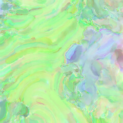 Watercolor abstract painting with pastel colors. Soft color painted illustration of calming composition for poster, wall art, banner, card, book cover or packaging. Modern brush strokes painting.