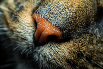 Cat's nose close up - 391614665