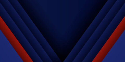 Obraz premium Dark blue red abstract presentation background with business modern corporate concept