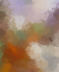 Fototapeta premium Brushed Painted Abstract Background. Brush stroked painting. Artistic vibrant and colorful wallpaper..