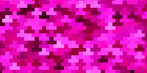 Light Pink vector pattern in square style.