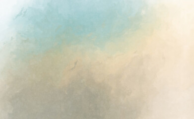 Watercolor painted background. Abstract Illustration wallpaper. Brush stroked painting. 2D Illustration.