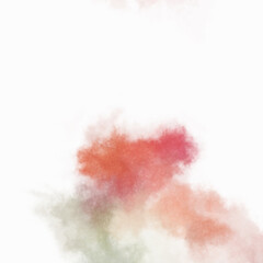 Watercolor painted background. Abstract Illustration wallpaper. Brush stroked painting. 2D Illustration.