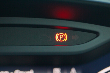 Red parking / e-brake lamp