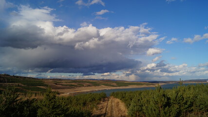 Obraz premium landscape with clouds