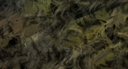 Modern art. Brushed Painted Abstract Background. Brush stroked painting. Strokes of paint. 2D Illustration.´