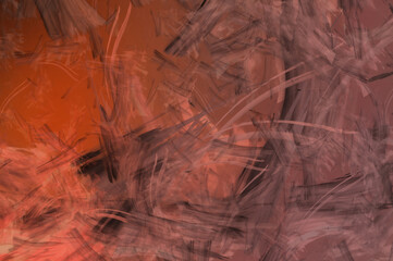 Modern art. Brushed Painted Abstract Background. Brush stroked painting. Strokes of paint. 2D Illustration.´