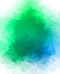 Brushed Painted Abstract Background. Brush stroked painting. Strokes of paint. 2D Illustration.