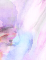 2d illustration. Artistic background image. Abstract painting on canvas. Contemporary art. Hand made painting. Colorful texture. Modern artwork. Painting with brushstrokes of watercolor on surface.