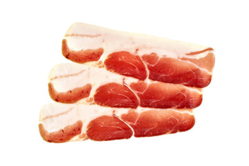 Jamon, isolated on white background