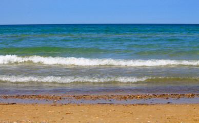 Waves on the beach
