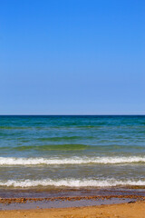 Waves on the beach