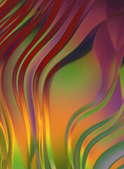 Abstract background. Colorful wavy design wallpaper. Graphic illustration.