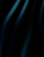 Colorful smooth lines on black background. Liquid and fluid vibrant color waves flowing in the dark. Graphic illustration for wallpaper, banner, background, card, book, cover, poster, banner, brochure