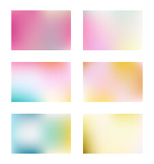 Fototapeta na wymiar smooth and blurry soft colored gradient mesh background