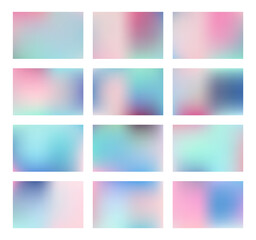 Abstract bright blurred gradient mesh background