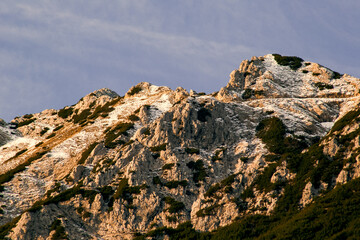 Rocks in the mountain