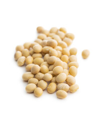 Dried soy beans.