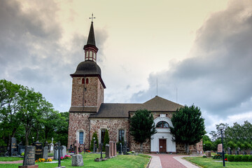St. Olaf Cathedral in the old center of Yomal, Mariehamn Finland, built in memory of the Scandinavian sailors who died in storms and wars