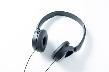 headphones isolated on white