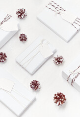 Mockup for New year cards, banners and party posters.