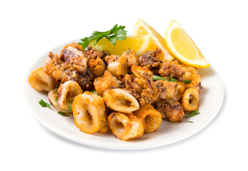Aperitivo de calamares