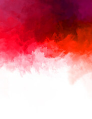 2D illustration of colorful brush strokes. Decorative texture painting. Vibrant paint pattern backdrop.