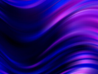 Fototapeta premium Vector illustration Blue abstract background Splashes and curved lines