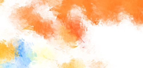 Brushed Painted Abstract Background. Brush stroked painting. Strokes of paint. 2D Illustration.