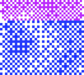 Simplex pixel noise seamless vector pattern. Conceptual illustration of steganography.