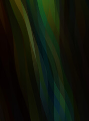 Abstract background. Colorful wavy design wallpaper. Creative graphic 2d illustration. Trendy fluid cover with dynamic shapes flow.