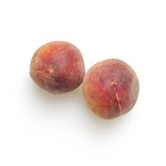 Isolated peach on white background for scene creator