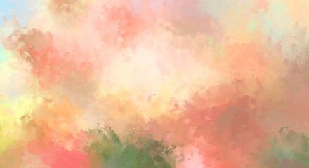 Artistic abstract background. Texture painted wallpaper. Creative illustration with strokes of paint. Brush pattern painting.