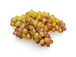 Isolated grapes on white background for scene creator