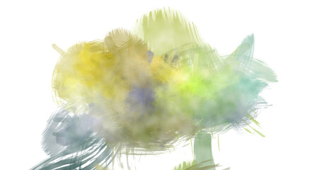 Brushed Painted Abstract Background. Brush stroked painting. Artistic vibrant and colorful wallpaper..