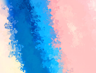 Obraz premium Brushed Painted Abstract Background. Brush stroked painting. Artistic vibrant and colorful wallpaper.