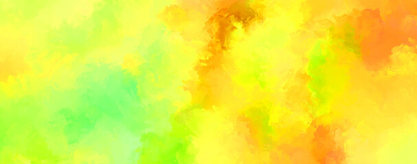Abstract background of colorful brush strokes. Brushed vibrant wallpaper. Painted artistic creation. Unique and creative illustration.