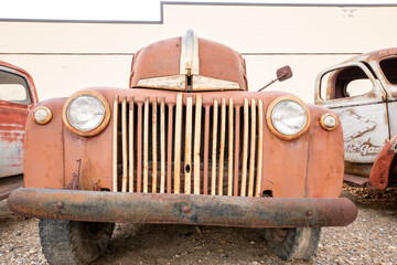 old rusty truck