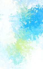 Brushed Painted Abstract Background. Brush stroked painting. Artistic vibrant and colorful wallpaper..