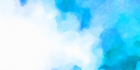 Watercolor painted background. Abstract Illustration wallpaper. Brush stroked painting. 2D Illustration.