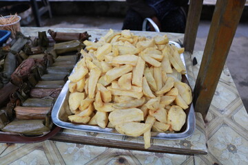 Gorengan: Fried food is one type of popular snack in Indonesia.