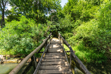 Obraz premium Iskar Panega Geopark along the Gold Panega River