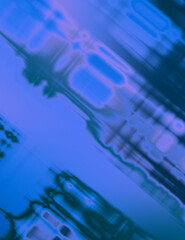 Abstract background. Grungy wallpaper. Geometrical elements on aged grunge texture. Graphic illustration with different color patterns.