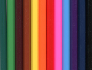 Coloured pencils crayons