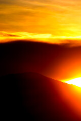 Beautiful sunrise background
