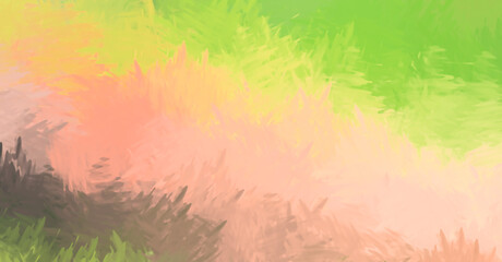 Naklejka premium Brushed Painted Abstract Background. Brush stroked painting. Strokes of paint. 2D Illustration.