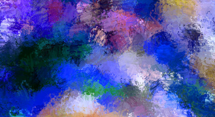 Brushed Painted Abstract Background. Brush stroked painting. Strokes of paint. 2D Illustration.