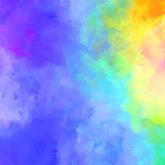 Strokes of paint. 2D Illustration. Brushed Painted Abstract Background. Brush stroked painting. Modern art.