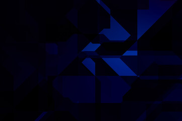 Obraz premium Trendy geometric abstract background in minimalistic flat style with dynamic composition.