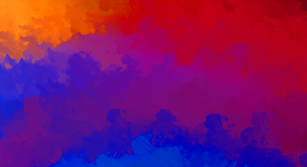 Brushed Painted Abstract Background. Brush stroked painting. Strokes of paint. 2D Illustration.